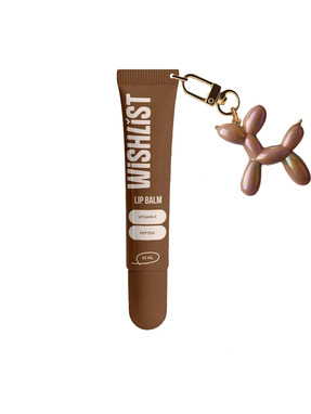 Блиск для губ Lip Gloss Balsam + іграшка-брелок Wishlist