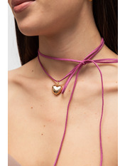 Чокер-сердечко CH-34 Золотистий