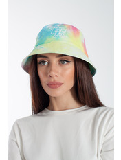 Панама PN-4908 Зелений one size Жовтий Лимонно-бірюзовий