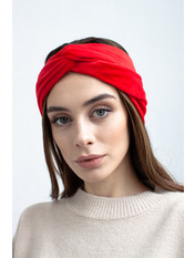 Пов`язка на голову - тюрбан ТR-VR P29 Червоногарячий Червоний