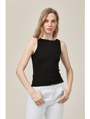 Топ FUT-21048 S Чорний Чорний S