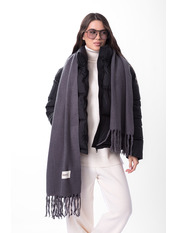 Шарф SH-102225 Сірий Графітовий