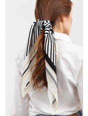 Хустка атласна APL-8253 Білий