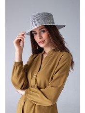 Капелюх канотье SHL-4655 Білий