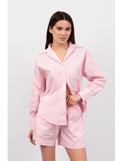 Бавовняний костюм KT-7537 M/L Рожевий Рожевий M/L