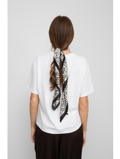 Хустка атласна APL-348 Чорний