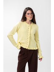 Кардиган  KAR-8524 one size Лимонний Жовтий Лимонний one size