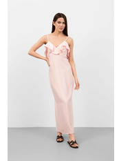 Сукня напівприталена з оголеною спиною PLA-450 S Рожевий Рожевий S