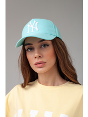 Бейсболка BK-5069 Білий Блакитний 57-58 Блакитно-білий