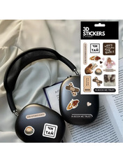 3D стікери "Reading Club" Набір 12 стікерів SB-72 3D стікери