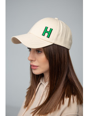 Бейсболка BK-H Коричневий Бежевий 57-58