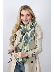 Шарф SH-1909 Оливковий Зелений яя_180*90