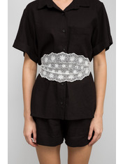 Хустка атласна APL-22 Білий