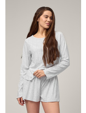 Трикотажна піжама  PGM-506 Меланж Сірий XS/S Меланж  XS/S