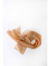 Шарф 16 Капучиновий Коричневий