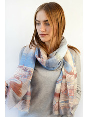 Шарф K-17-021-WJ Сірий