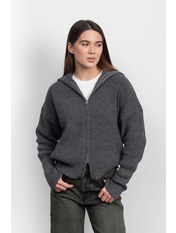 Кардиган  KAR-251080 one size Сірий Антрацит Антрацит one size
