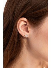 Сережки пусети SER-6255 Сріблястий