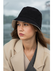 Панама PN-0201 Молочний Чорний Чорно-молочний 56-57