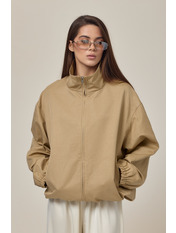 Бомбер KR-12631 XS Бежевий Бежевий XS