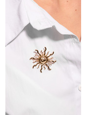 Брошка B-561 Золотистий