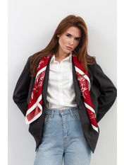 Хустка атласна APL-1141 Червоний