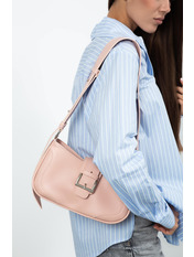 Сумка жіноча з еко-шкіри SYM-50016 Пудровий Рожевий