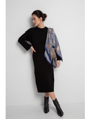 Хустка атласна APL-501 Синій