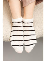 Шкарпетки SH-8036 Молочно-чорний 3 Молочний