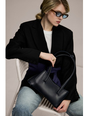 Сумка жіноча з еко-шкіри SYM-3-25-80 Синій