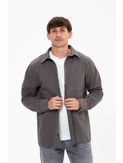 Сорочка чоловіча однотонна  RA-132 XL Сірий Графітовий Графітовий XL