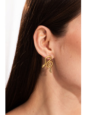 Сережки фігурні SER-13188 Золотистий 1 Золотистий