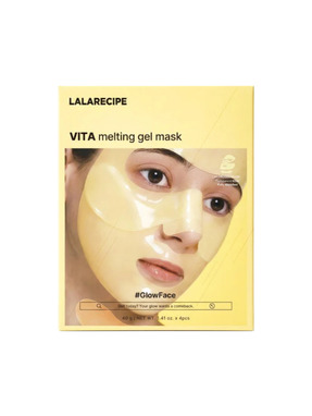Гелева маска з вітаміном С та ніацинамідом Lalarecipe 40 мл VITA Melting Gel Mask