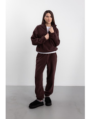 Флісовий костюм KT-FT-370 Коричневий S/M Коричневий S/M