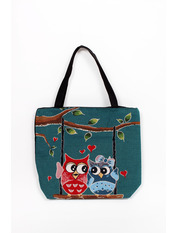 Пляжна сумка SYM-2030-11 Смарагдовий Зелений