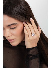 Каблучка KOL-3245 Сріблястий Сріблястий 8