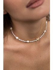 Чокер handmade HM-0015 Білий