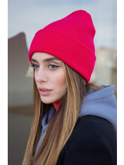 В'язана  шапка SHP-94036 Малиновий Рожевий