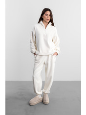 Флісовий костюм KT-FT-370 Молочний XS/S Молочний XS/S