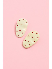 Набір заколок NZAK-0021 Білий Білий + червоний