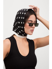 Хустка атласна APL-400 Чорний