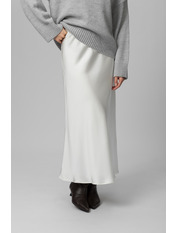 Спідниця з сатину U-264 XS/S Молочний Молочний XS/S