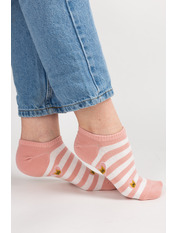 Шкарпетки SH-539-6 Рожевий Біло-рожевий 3