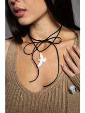 Чокер «Горлиця» CH-025 Чорний