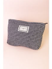 Косметичка KM-К2022-01 Білий Чорний Біло-чорний