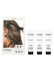 Набір глибокого зволоження Triology. Try set: Aquamatrix 3 шт шампунь 30 мл; кондиціонер 30 мл; маска 30 мл;