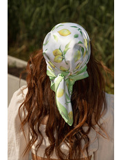 Хустка атласна APL-102 Жовтий