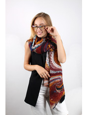 Шарф PK-1822 Коричневий