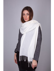 Шарф SH-PL-116 Білий Молочний