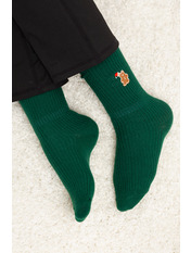 Новорічні шкарпетки NY-2603 Зелений